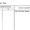 Dillaway, Mary