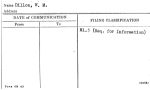 Dillon, W.M.