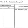 Dingwall, A.M. (Business Manager)
