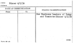 Dinner 6/5/39