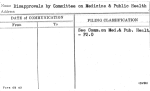 Disapprovals by Committee on Medicine & Public Health