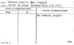 Disbrow, Ethel R. (Mrs. Douglas)