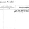 Disbursements Procedure