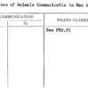 Diseases of Animals Communicable to Man Adv. Sub-Comm.