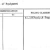 Disposal of Equipment