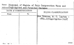 Disposal of Rights of Fair Corporation Name and Copyrighted and Patented Designs