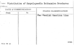 Distribution of Encyclopaedia Britannica Brochures