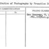 Distribution of Photographs by Promotion Division