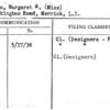 Dobson, Margaret M. (Miss)