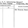 Dodds, R.P. (Advertising Manager)