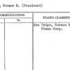 Dodge, Horace E. (President)