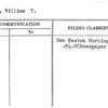 Dodge, William T.