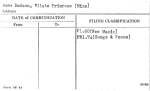 Dodson, Vilate Primrose (Miss)