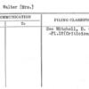 Dohany, Walter (Mrs.)