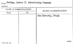 Doidge, Lester P. Advertising Company