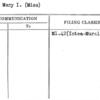 Dolan, Mary I. (Miss)