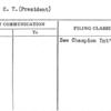 Dole, C.T. (President)