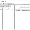 Dole, John S.