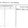 Donen, Charles F. and Company