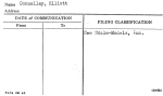 Donnelley, Elliott