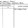 Donovan, James A. (Pres.)