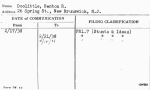 Doolittle, Benton R.