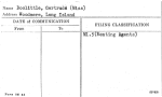 Doolittle, Gertrudd (Miss)