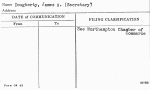 Dougherty, James A. (Secretary)