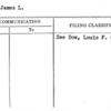 Dow, James L.