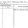Dowd, W. Carey (Jr.) (Publisher News Pub. Co.)