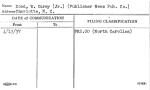 Dowd, W. Carey (Jr.) (Publisher News Pub. Co.)