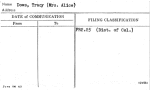 Dows, Tracy (Mrs. Alice)