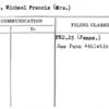 Doyle, Michael Francis (Mrs.)