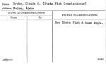 Drake, Claude C. (State Fish Commissioner)