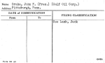 Drake, John F. (Pres.) (Gulf Oil Corp.)