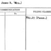 Drew, James B. (Mrs.)