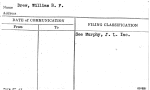 Drew, William B.F.
