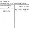Drexler, Leroy W.