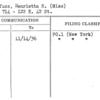 Dreyfuss, Henrietta R. (Miss)