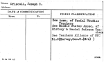 Driscoll, Joseph C.