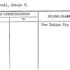 Driscoll, Joseph F.