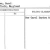 Dryden, Carol