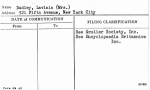 Dudley, Lavinia (Mrs.)