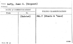 Duffy, James H. (Sergeant)