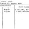 Duffy, Mary E. (Miss)