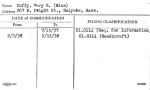 Duffy, Mary E. (Miss)
