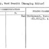Duffy, Ward Everitt (Managing Editor)