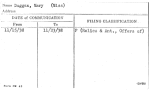Duggan, Mary (Miss)