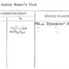 Dumont Junior Woman's Club