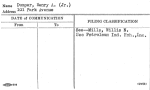 Dumper, Henry A. (Jr.)
